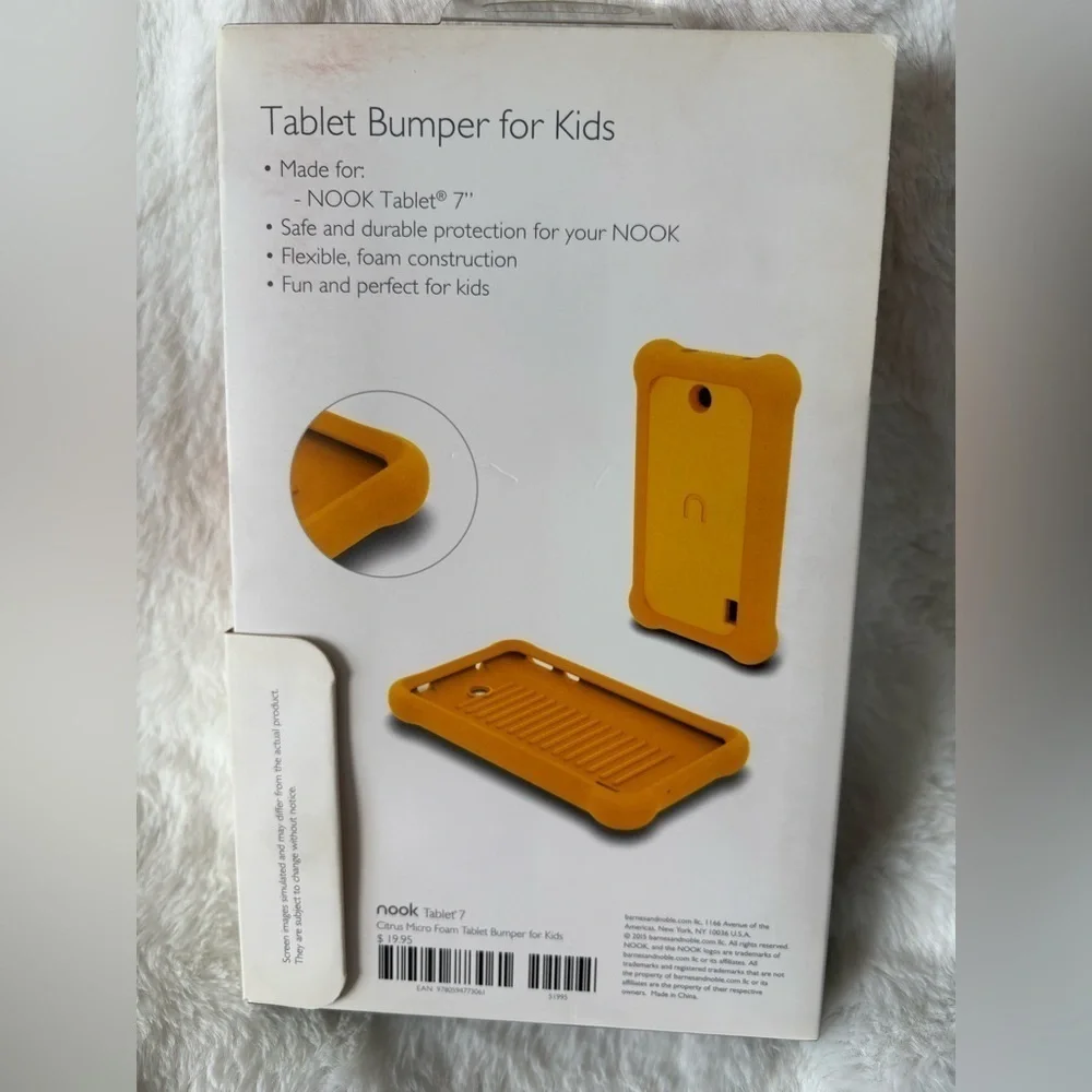 Tablet Bumper for Kids Orange